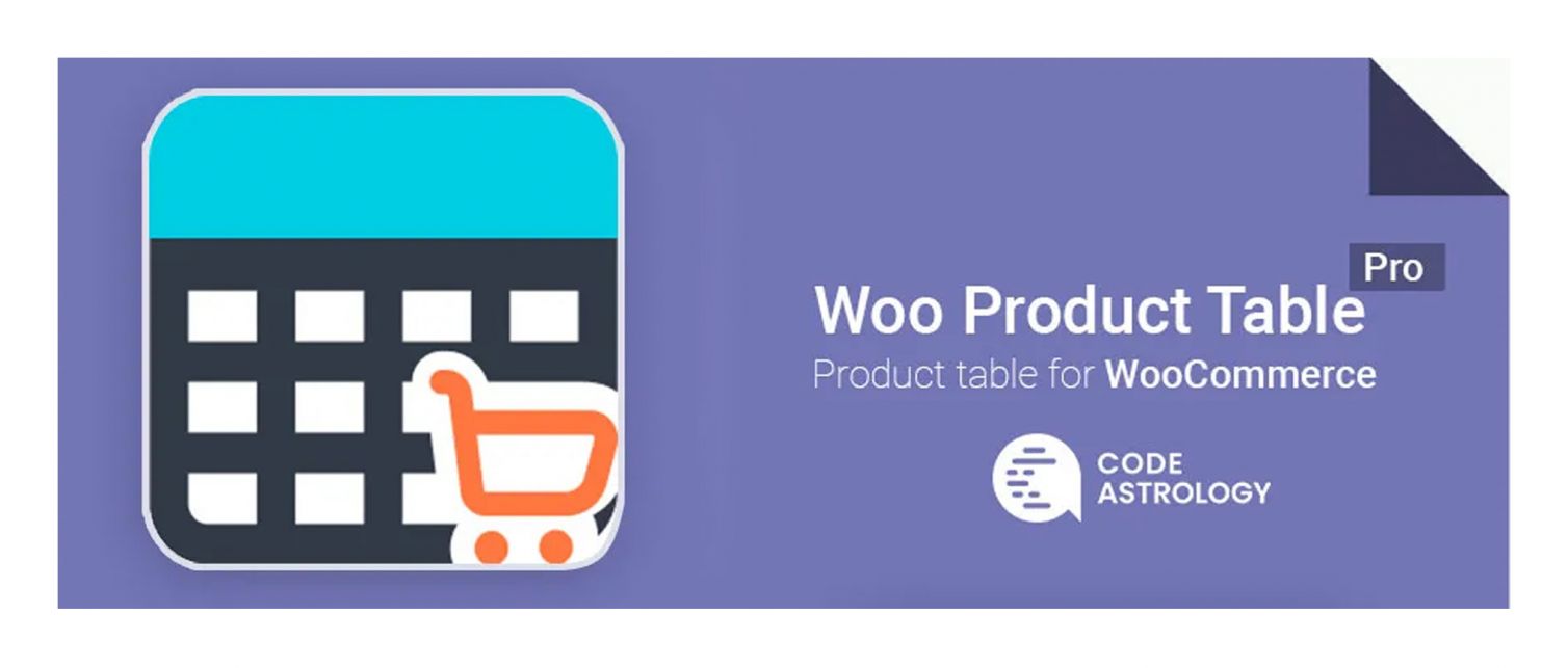 Woo Product Table Pro