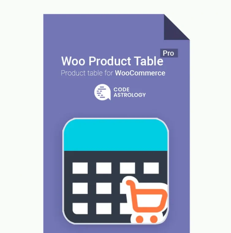 Woo Product Table Pro